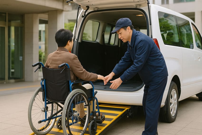 교통약자 이동지원 차량 무료이용 제도