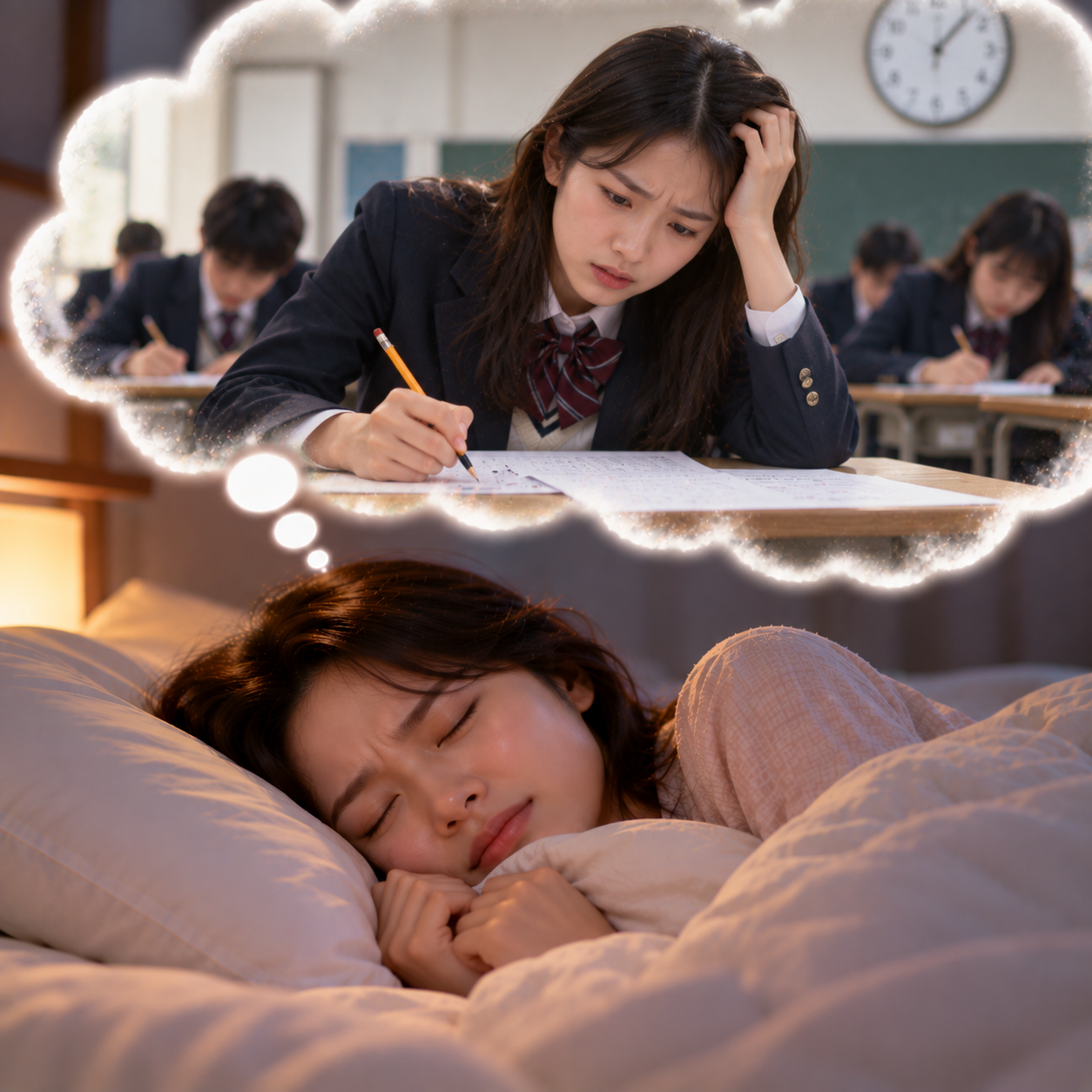 학교 시험 꿈