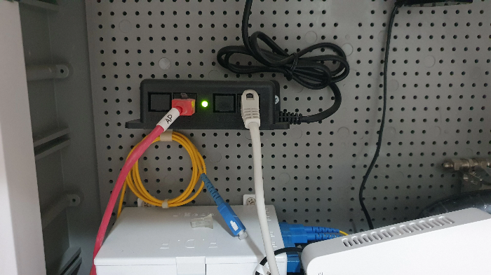 단자함 PoE 전원 공급