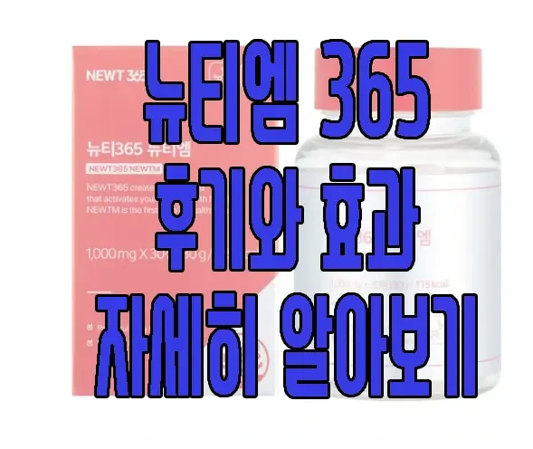 뉴티엠 365에 관한 글 보러 가기 링크 사진