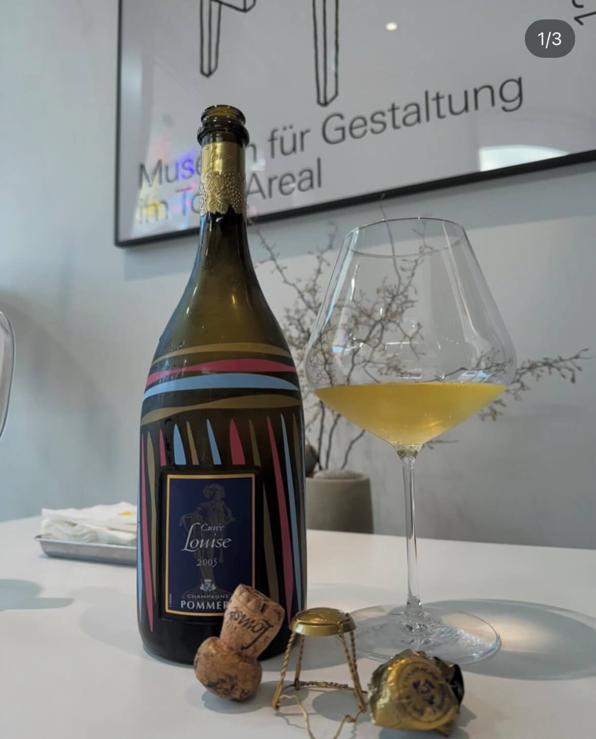 뽀므리 뀌베 루이즈 2005 아티스트 에디션｜Pommery Cuvée Louise 2005 Artist Edition, Champagne, France