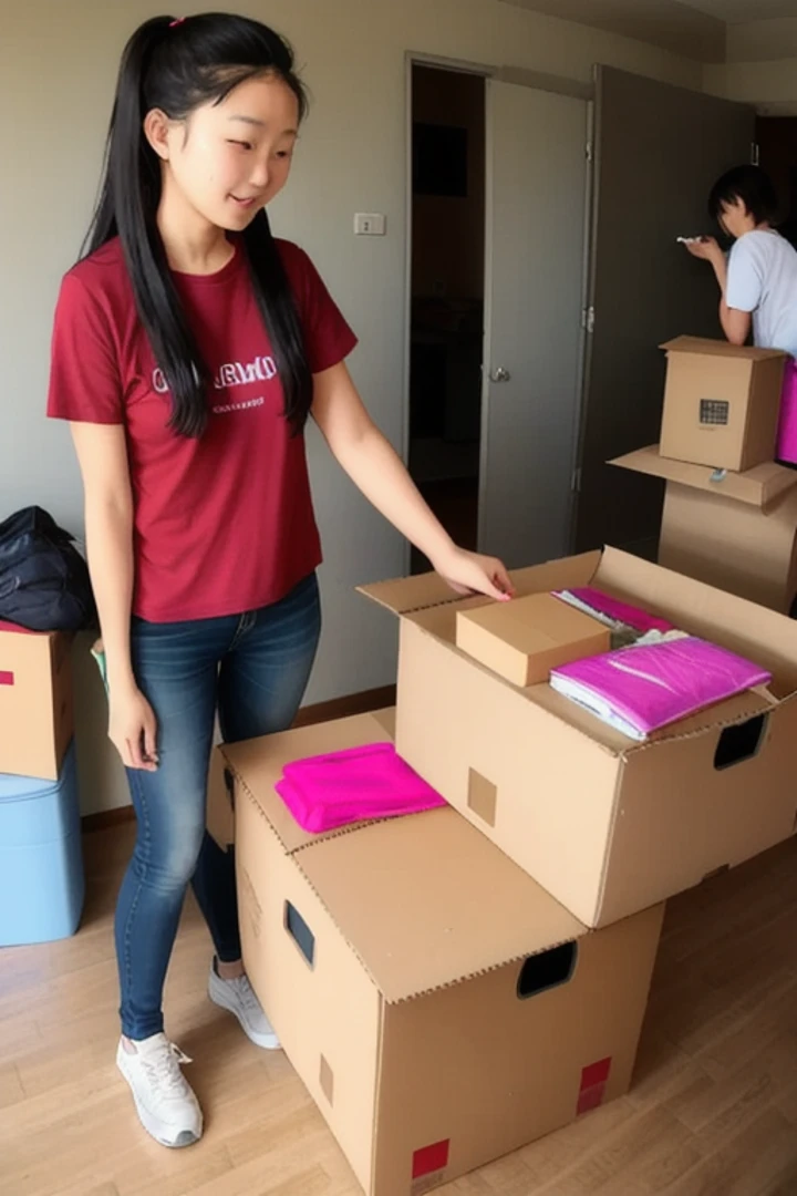 미국 교환학생 짐이 너무 많아요