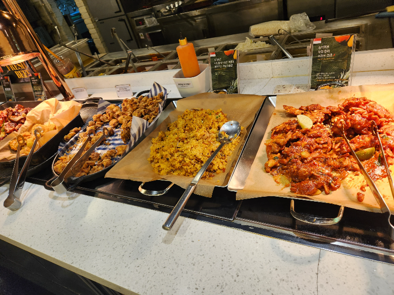 애슐리퀸즈 메뉴