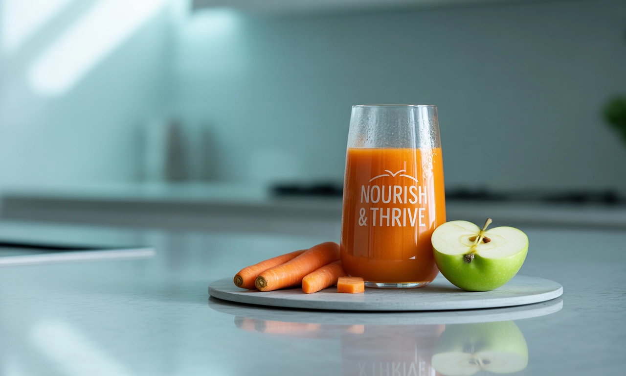 아침마다 챙겨주기 좋은 당근사과주스 만들기