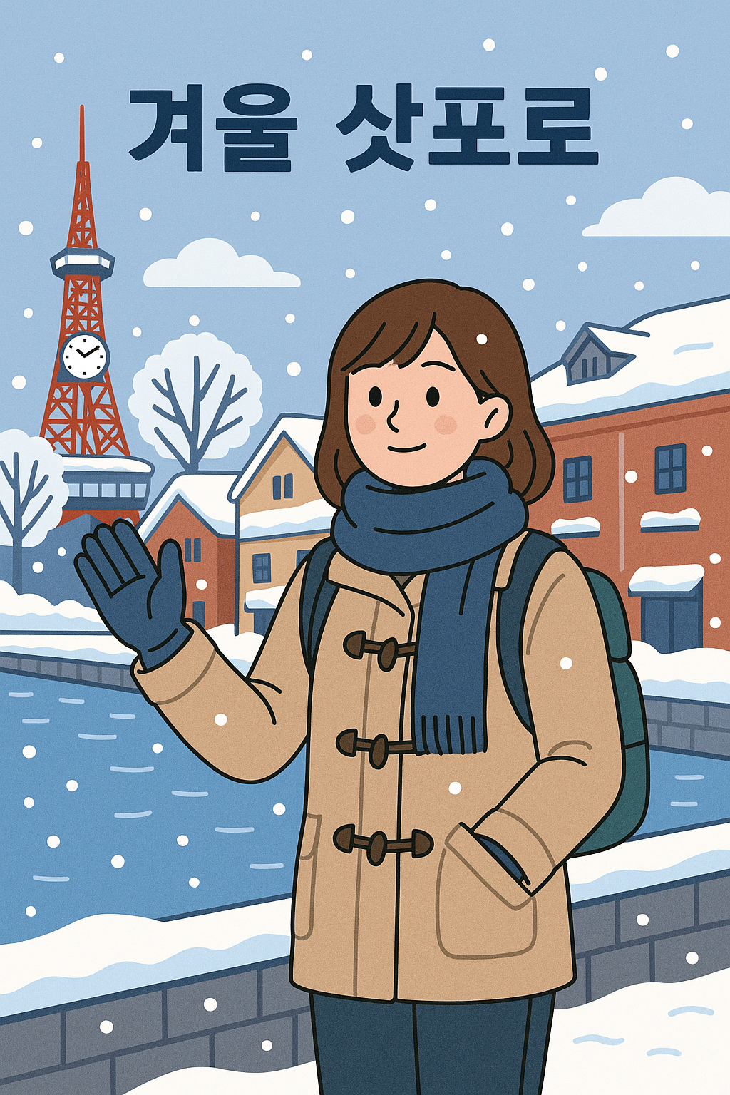 삿포로 12월 날씨 및 옷차림 총정리 (기온, 강수량, 자외선)