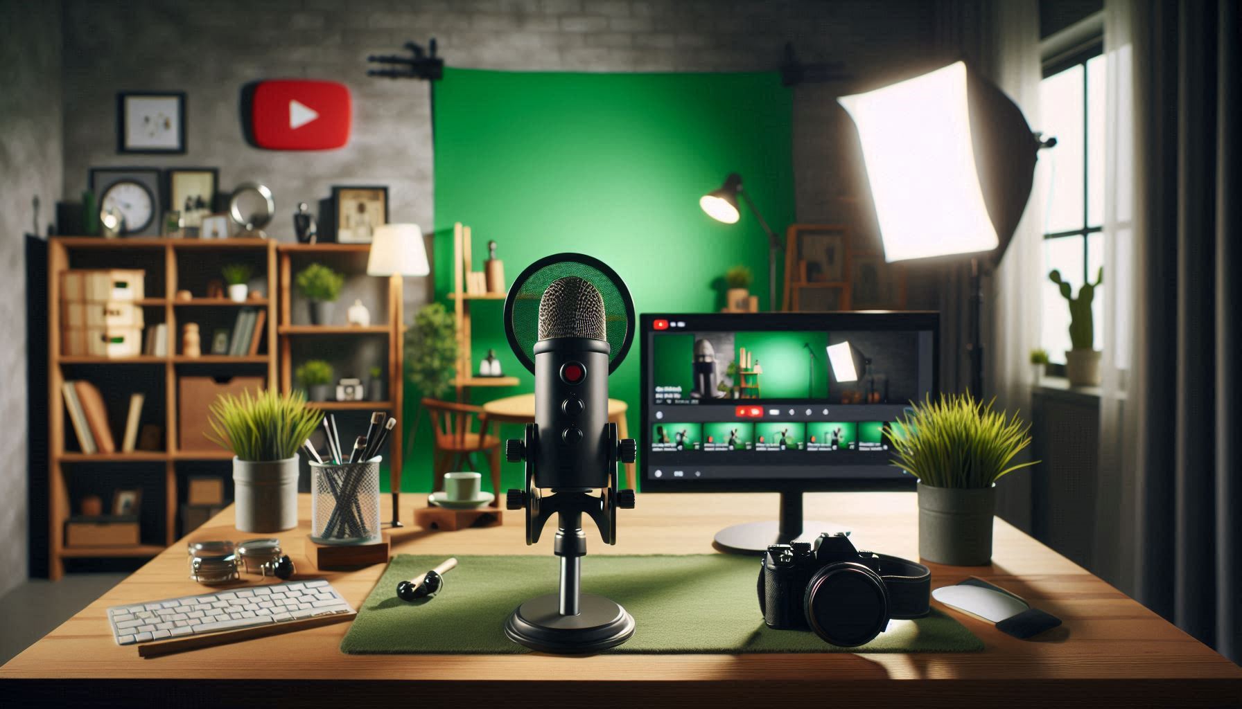 유튜브 촬영장비와 스튜디오