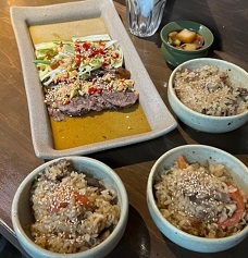삼치곤드레밥