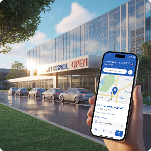 전국 주말(일요일) 문여는 병원 찾기 병원앱 이미지