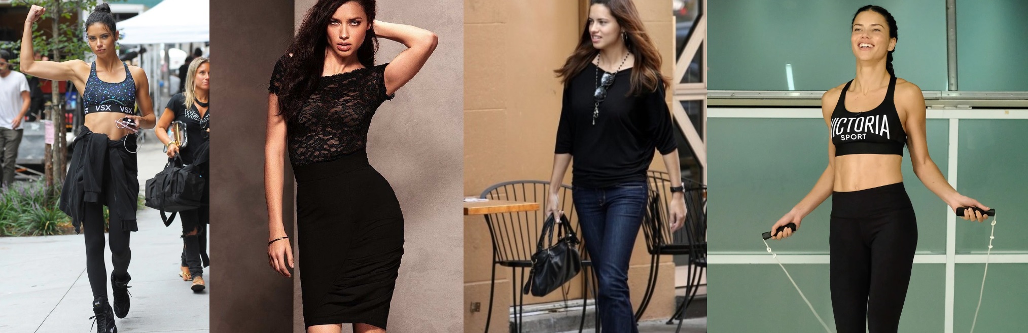 아드리아나라마 몸매비결 줄넘기운동 모델 셀럽