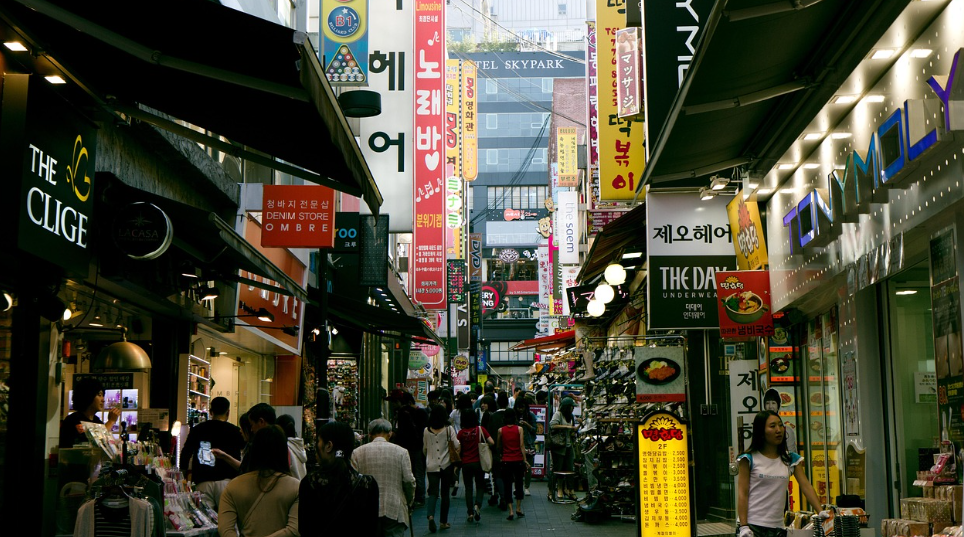 시장의 모습