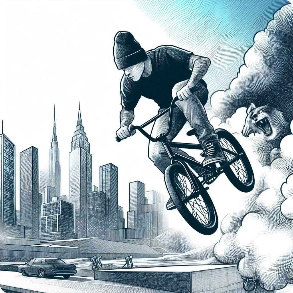 BMX Stunt Riding