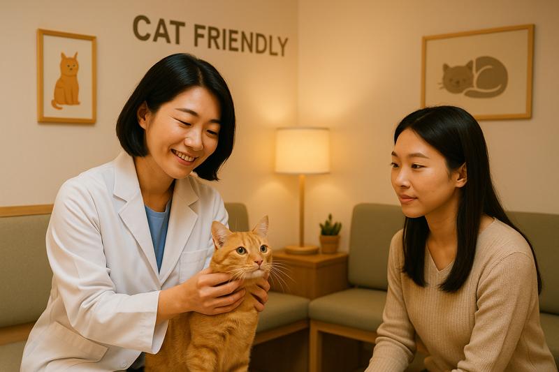고양이 전용 병원 선택하기