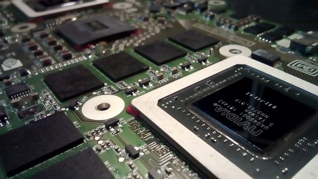 컴퓨터 전자기판 cpu 이미지