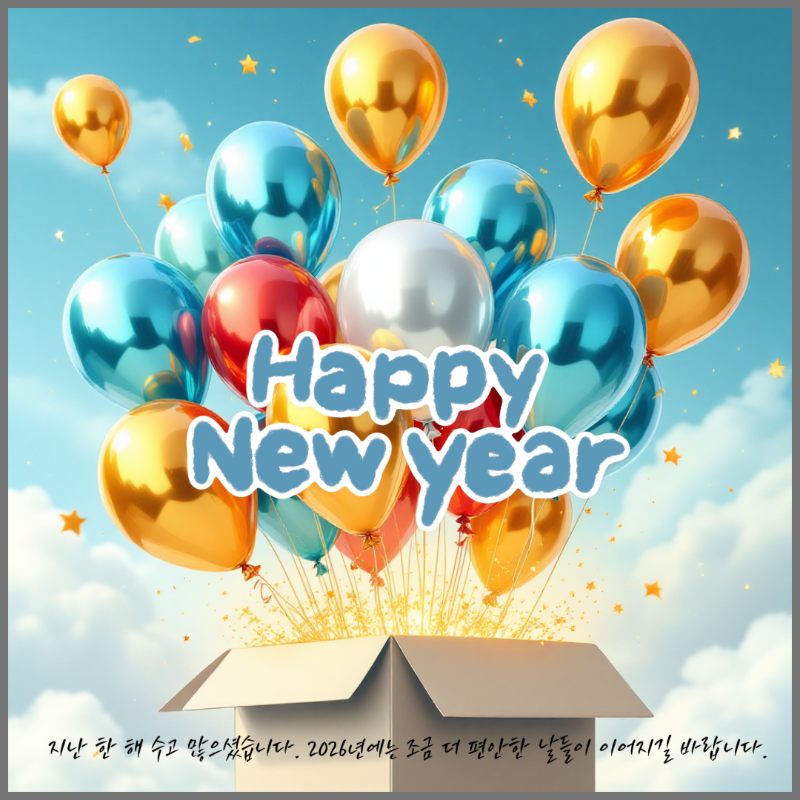 2026 새해 인사말 이미지