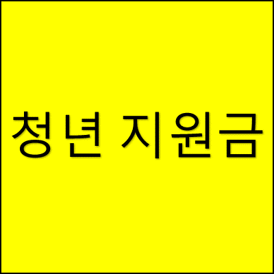 청년 지원금 썸네일