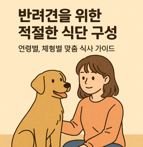 반려견을 위한 적절한 식단에 관련한 이미지