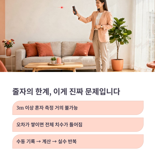 반복되는 실측 실패의 원인