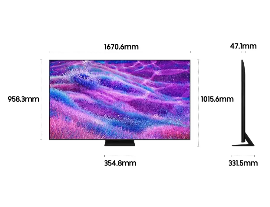 삼성 2025 네오QLED QNF80 189cm(75인치) 모델 상세 스펙 및 판매가격