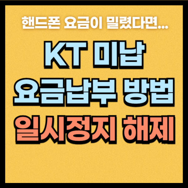 kt 미납