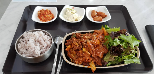 성주(통영방향) 휴게소 고추장 제육볶음