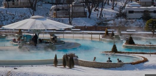 일본 온천, 한국 온천 관련 사진