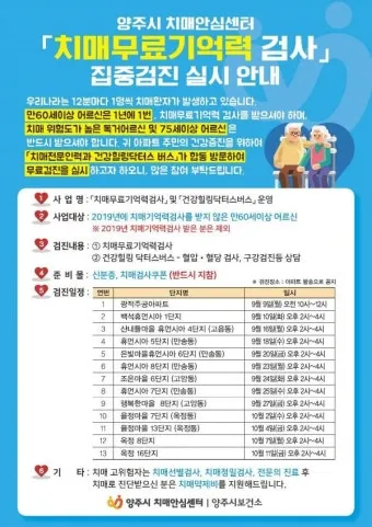 치매 국가검진 예약 방법 선별검사 비용 결과조회_13