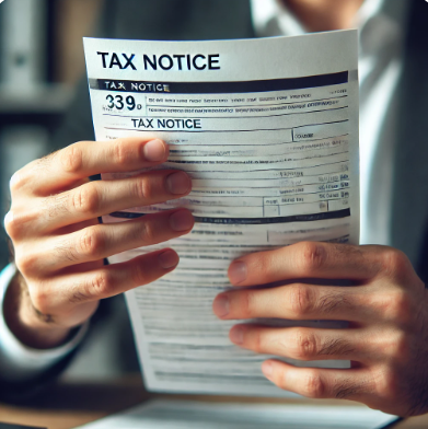 세금고지서 이미지