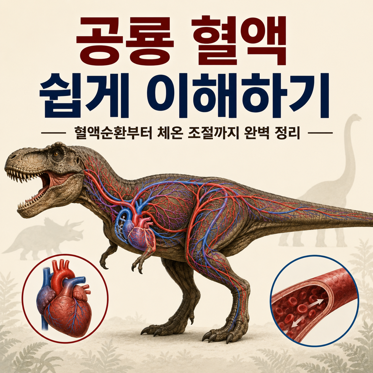 공룡 혈액 쉽게 이해하기