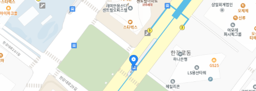 신용산역-정류장