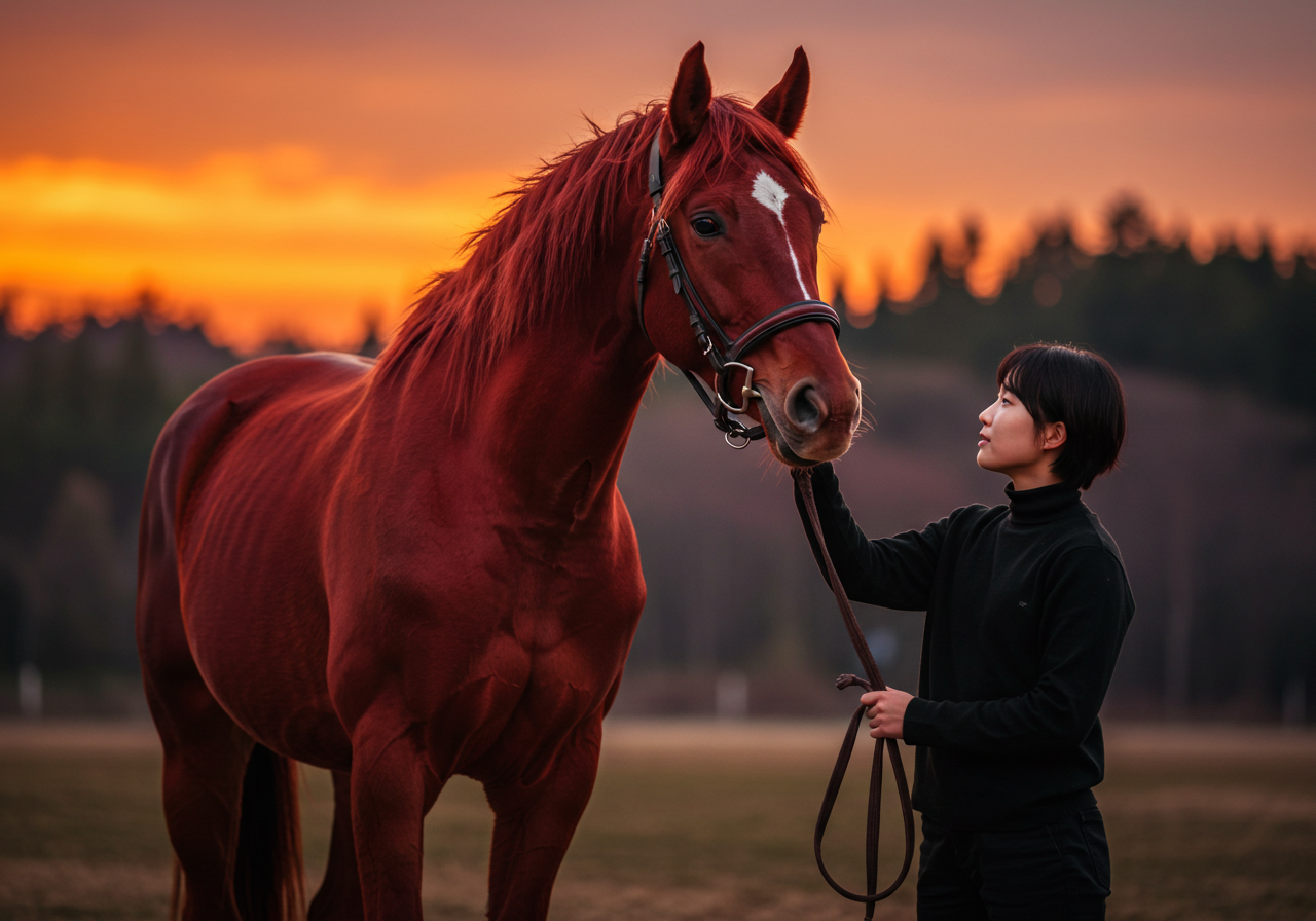 말에게 쫓기는 꿈 - 내면의 압박감과 감정 통제