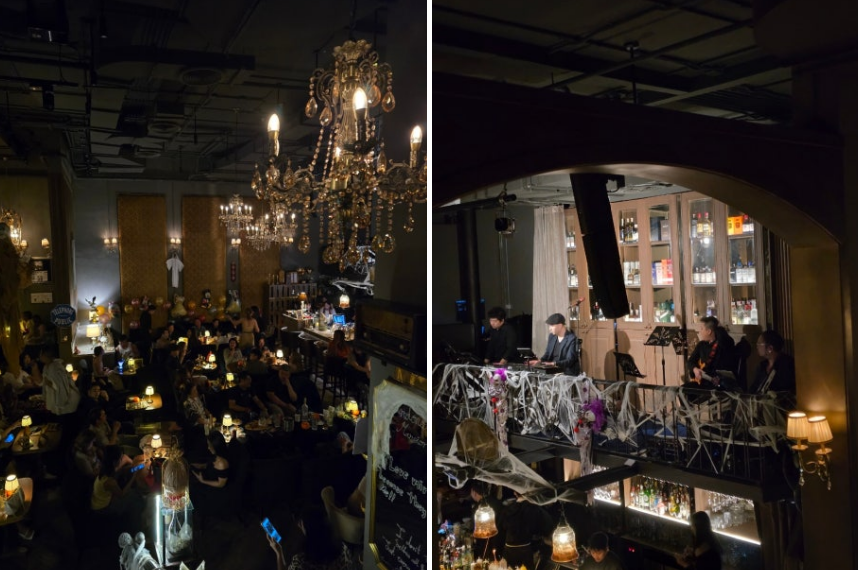 재즈바 실내 사진