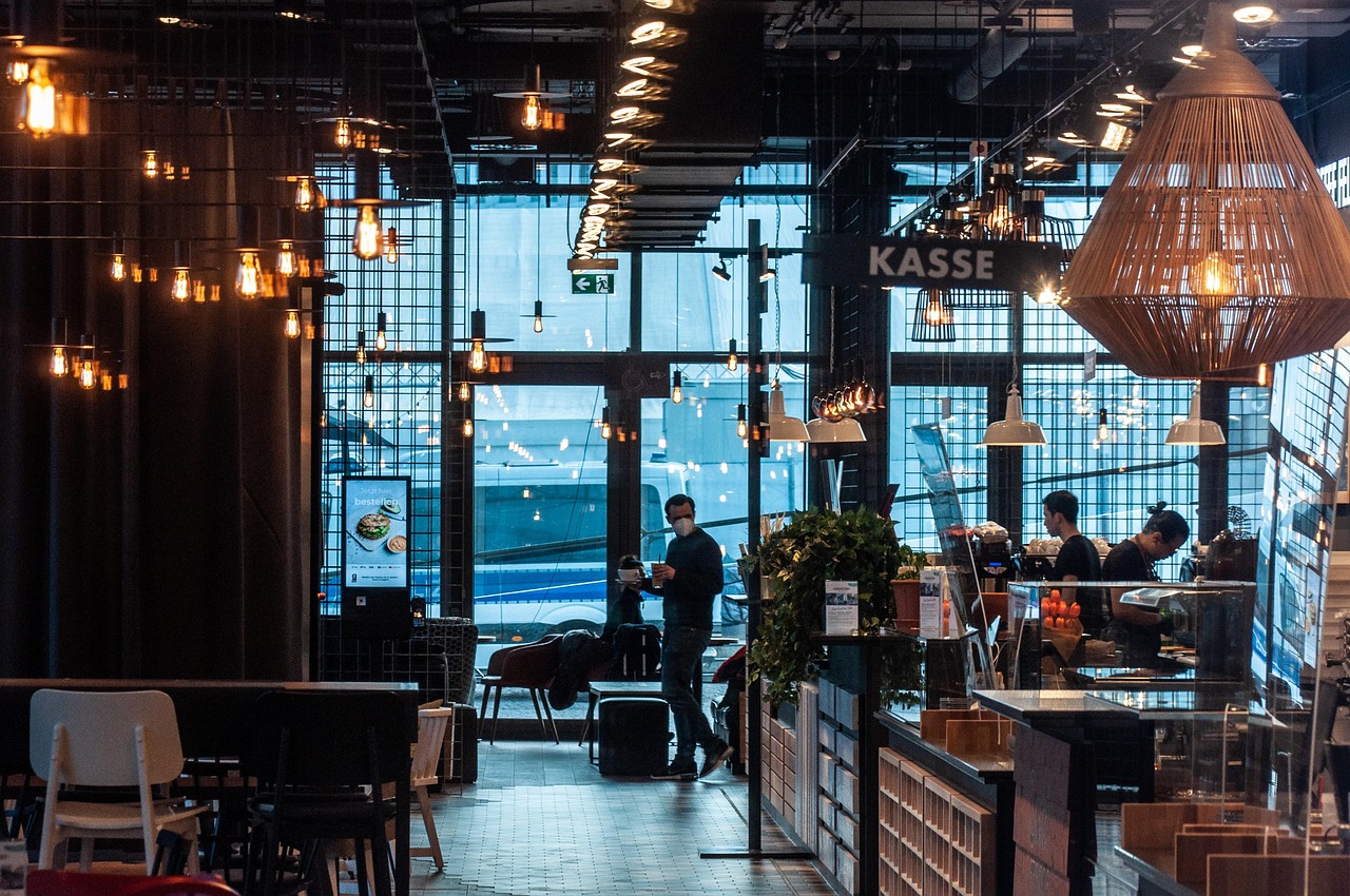 레스토랑 관련 이미지