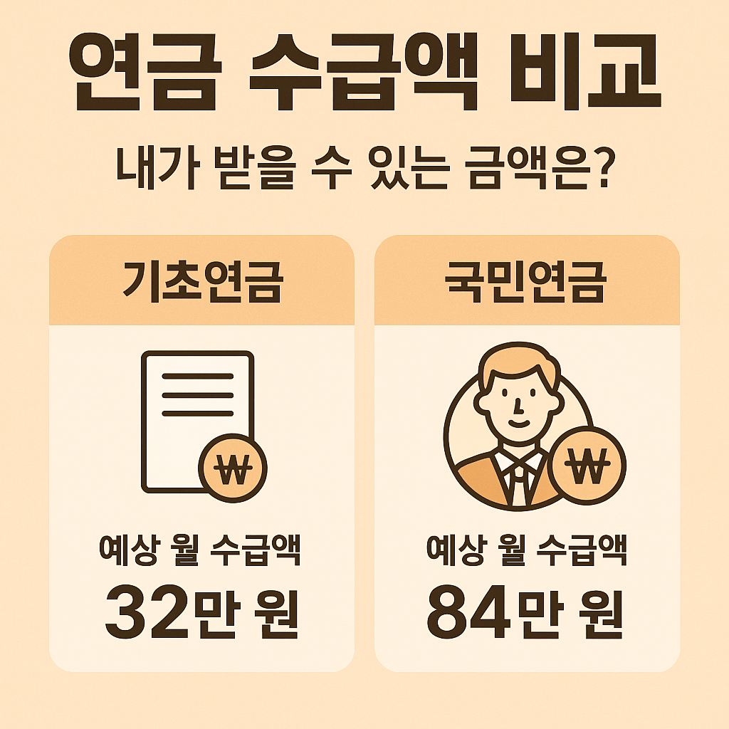 고령층 정부지원 연금제도 한눈에 보기