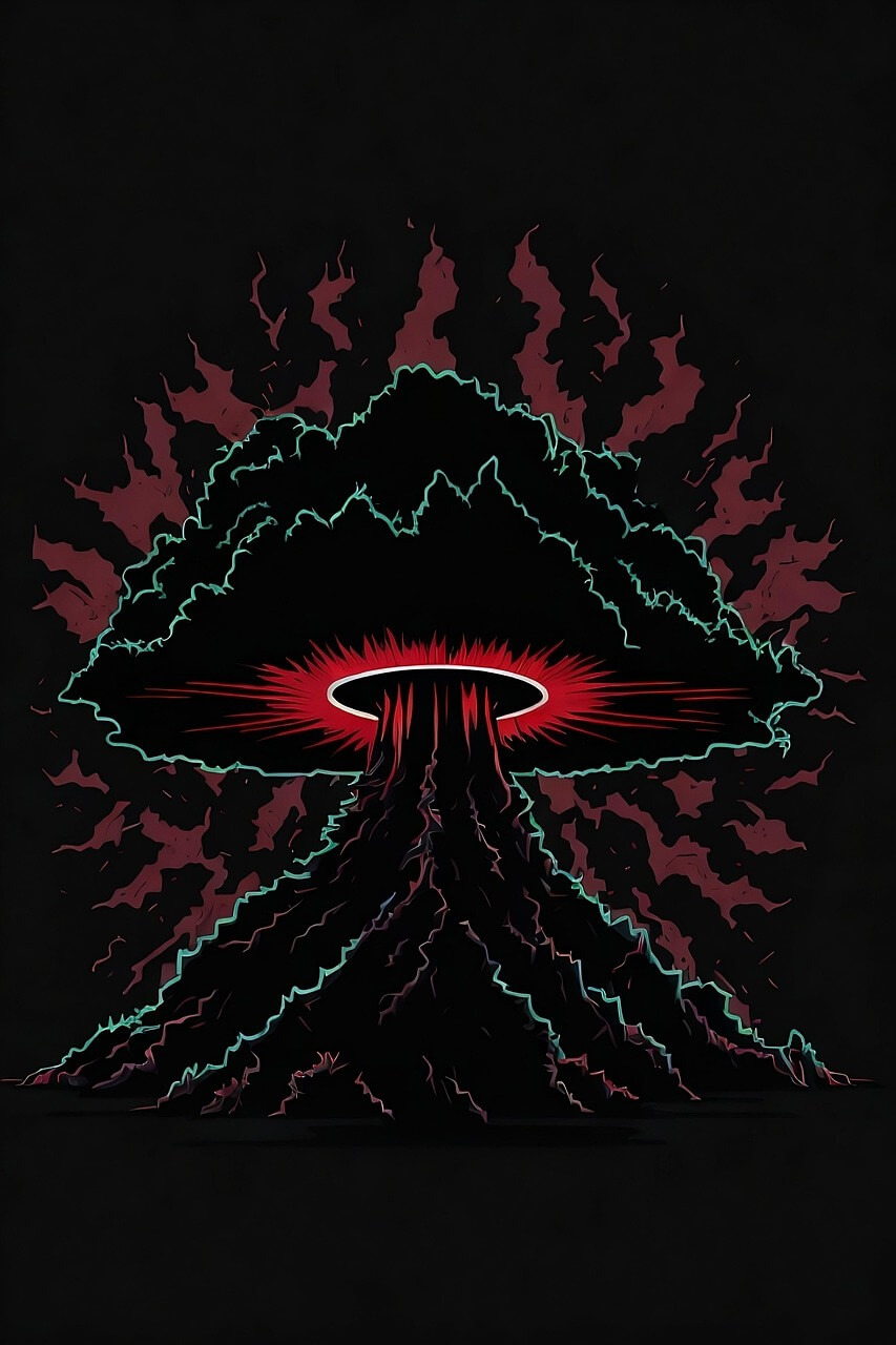 핵폭발 일러스트