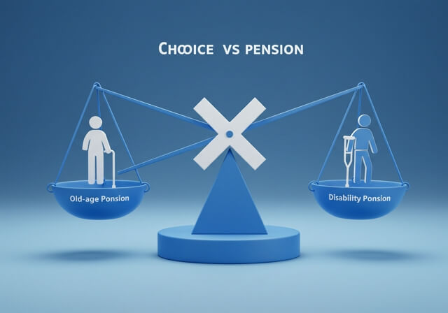 장애연금 노령연금 중복지급