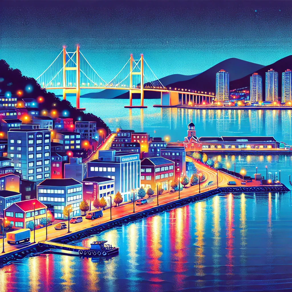 여수 밤바다 이미지