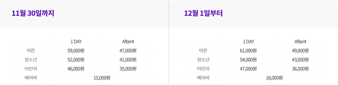 롯데월드-자유이용권-할인-카드-가격