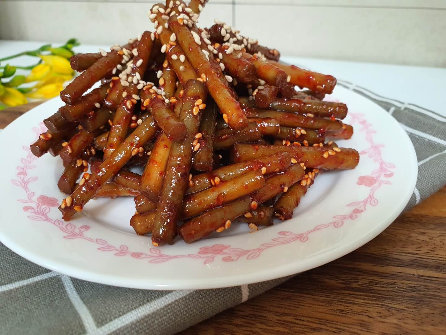 마늘쫑 짱아찌 무침사진