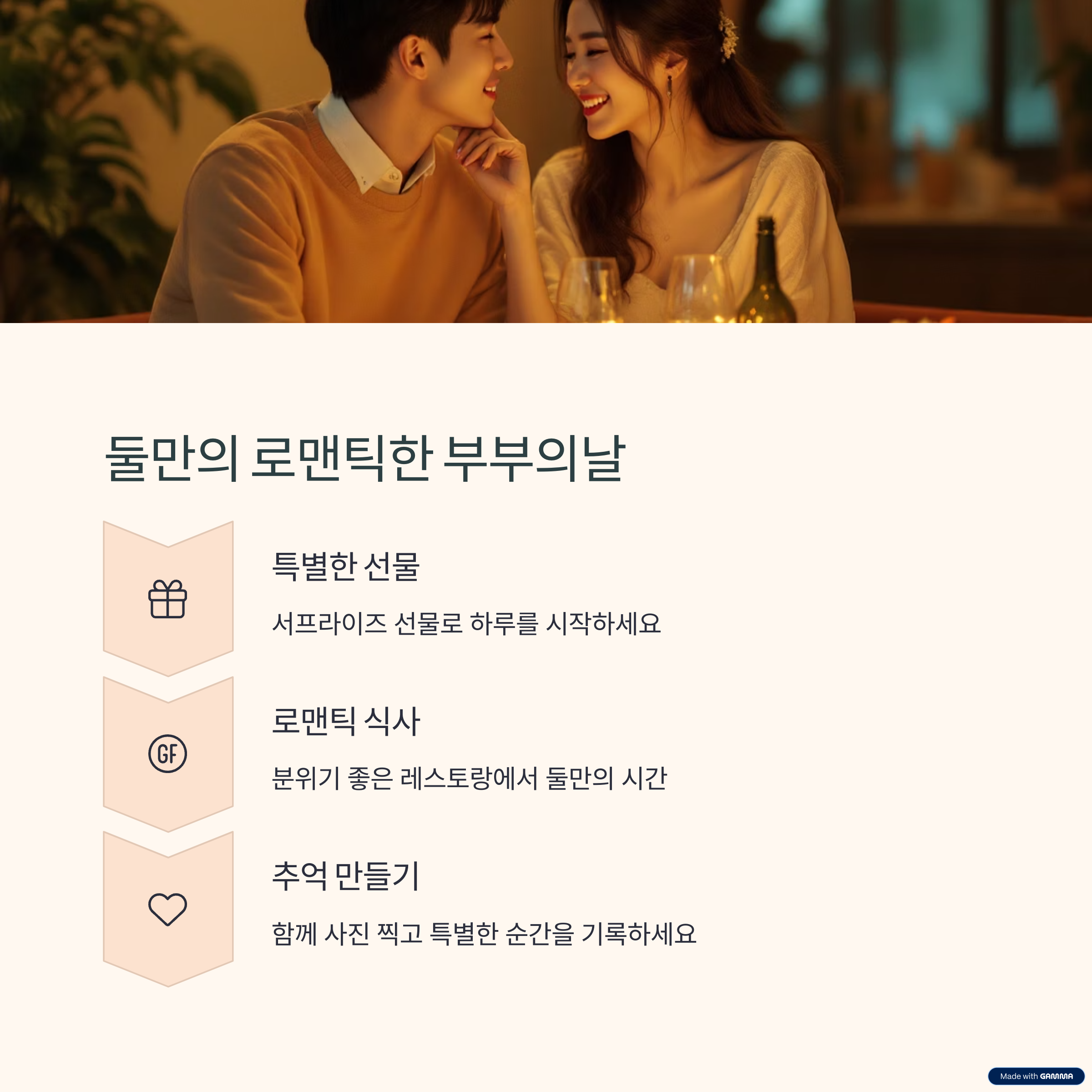 부부의 특별한 하루