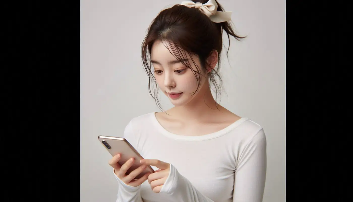 pass-신분증-사본-방급-방법을-알아보는-여성의-모습