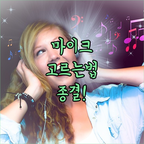 가성비부터 프리미엄까지 블루투스 마이..