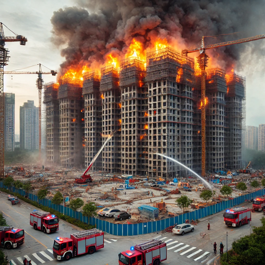 부산 반야트리 공사장 화재 및 대책