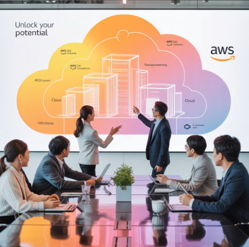 AWS Innovate 소개글 마무리 섹션 이미지
