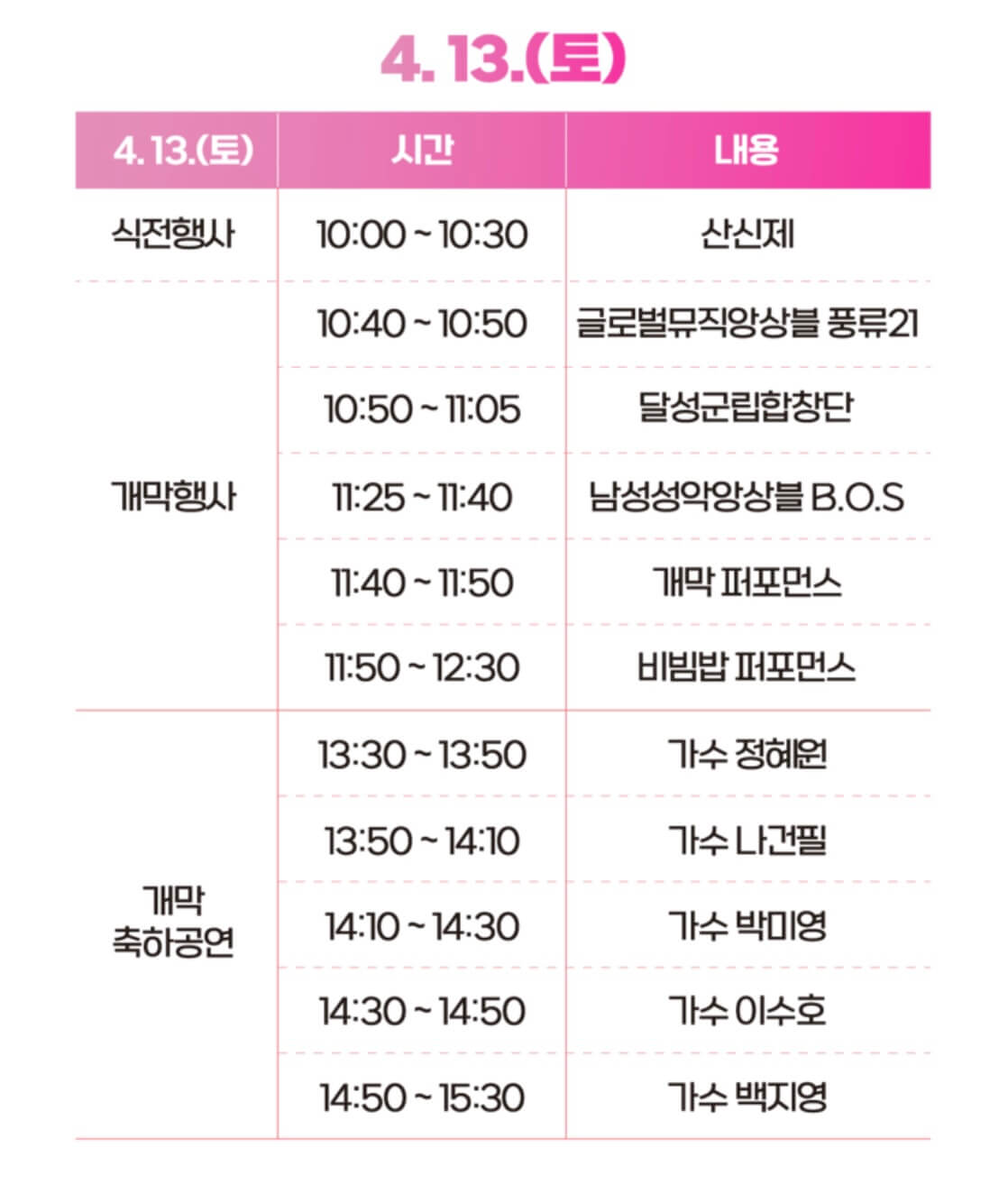 비슬산 진달래 축제