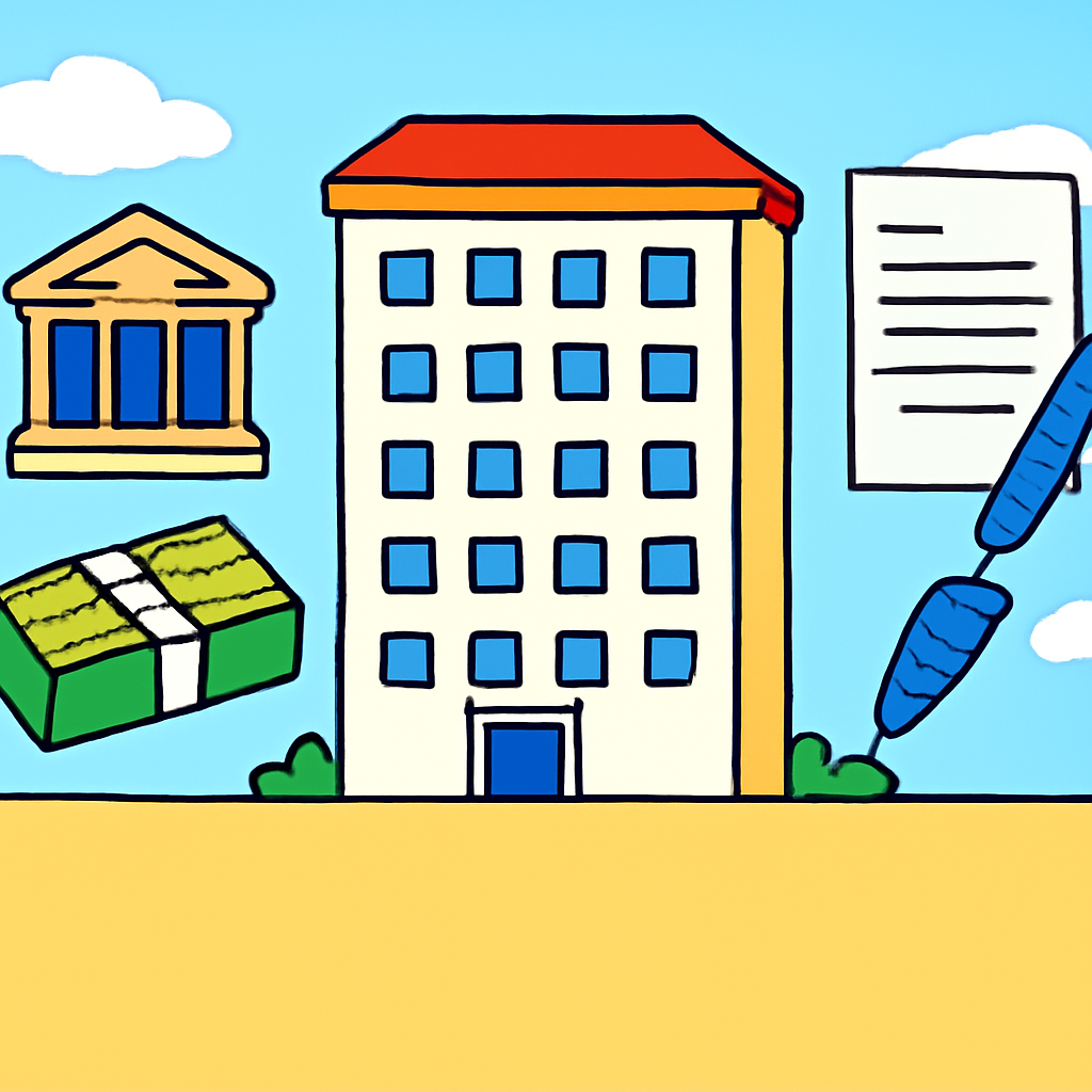 부동산 대출 상징그림