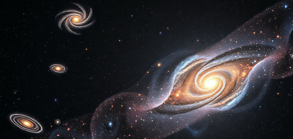 라니아케아 초은하단 이미지