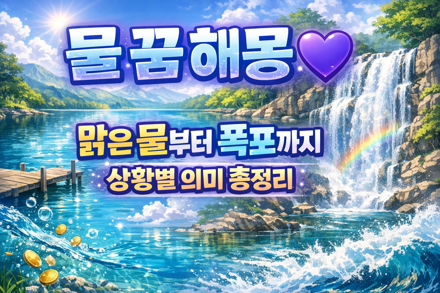 물 꿈