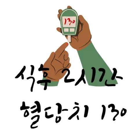 식후-2시간-혈당-치-130