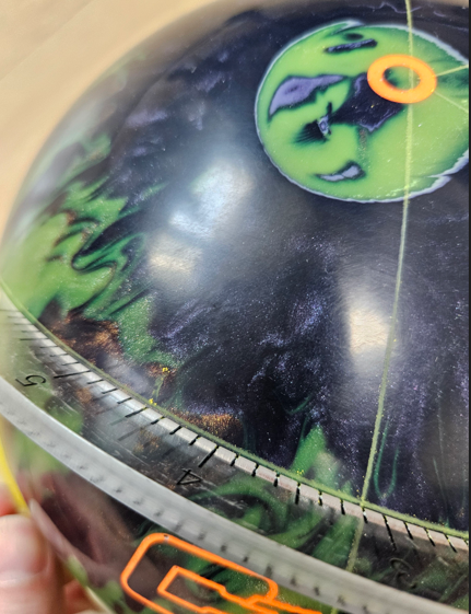 PAP 지점에 수직선 그리기