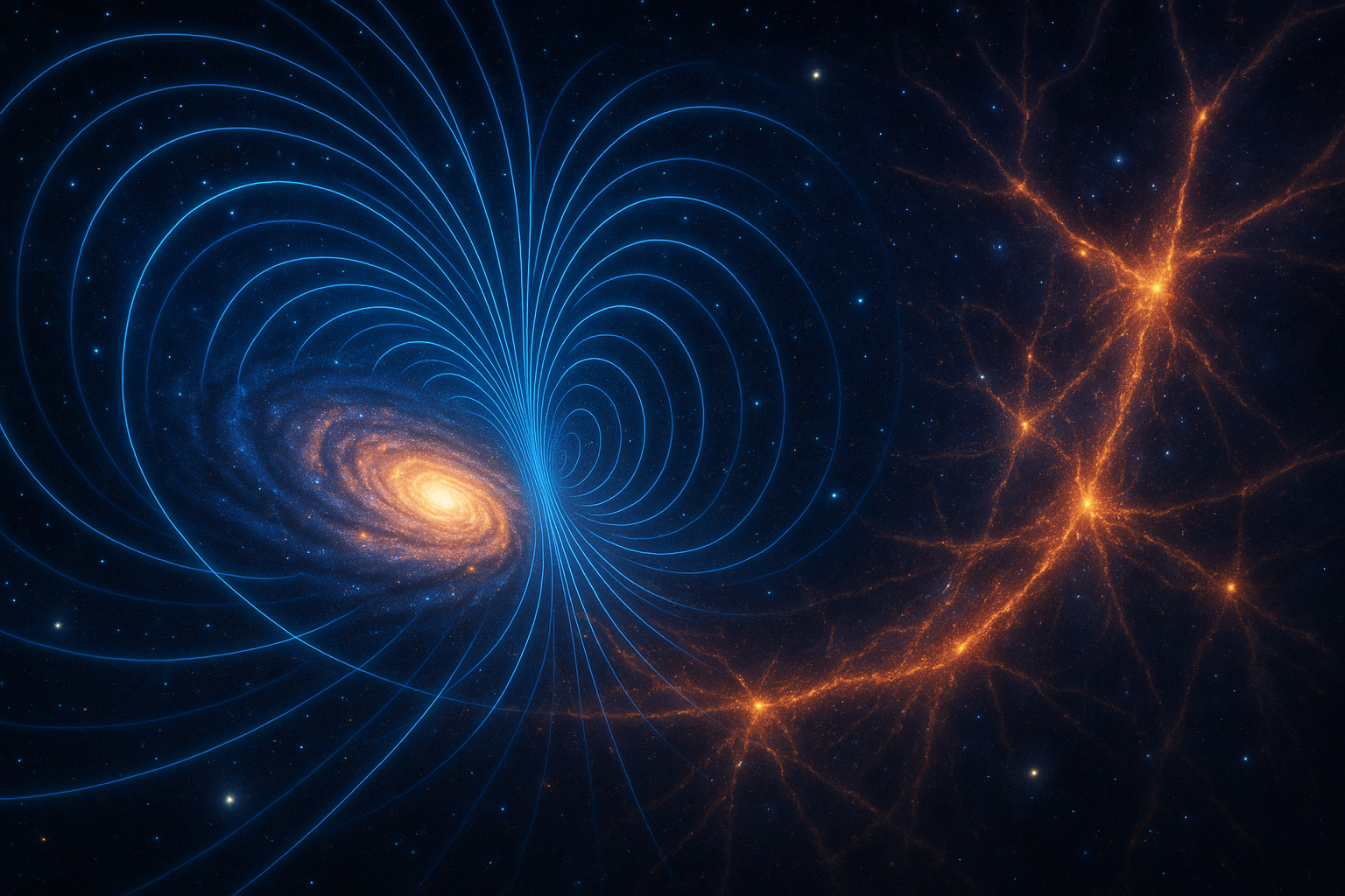 자기장과 우주의 구조